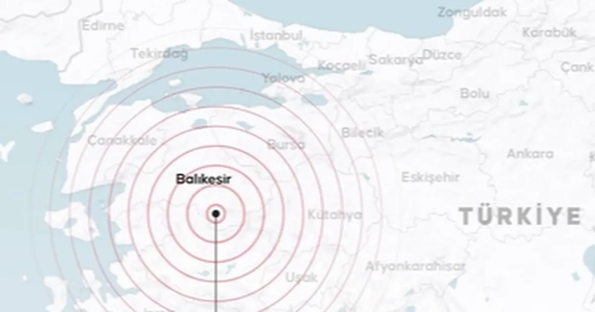 Balıkesir’de Deprem Sallantıları Devam Ediyor!