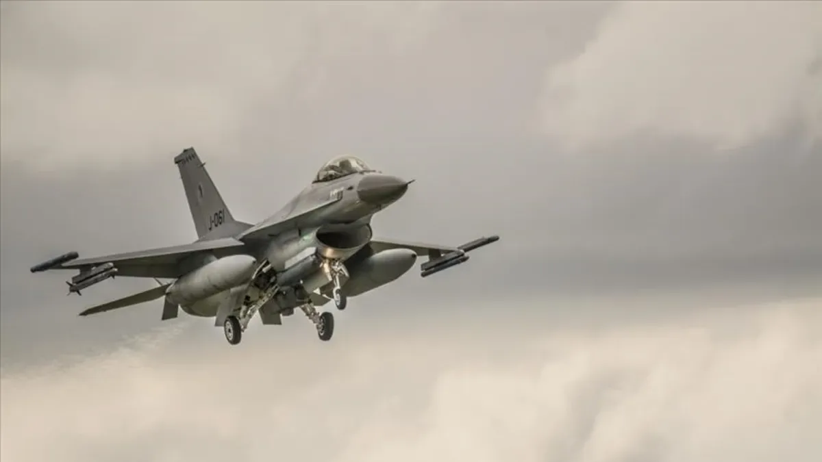 Balıkesir’de F-16 düştü: 1 pilot şehit oldu!