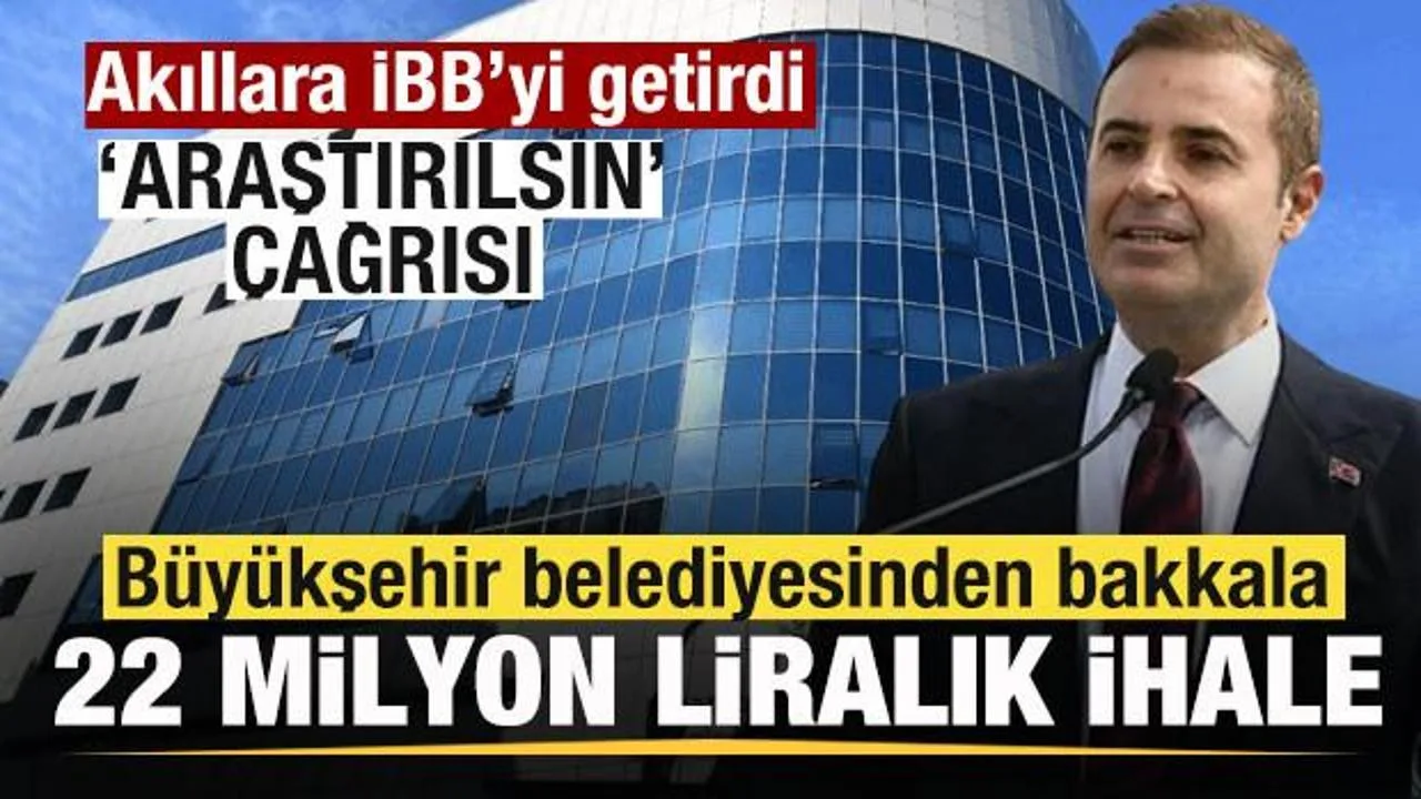 Balıkesir’de İhale Skandalı: Bakkala 22 Milyon TL!