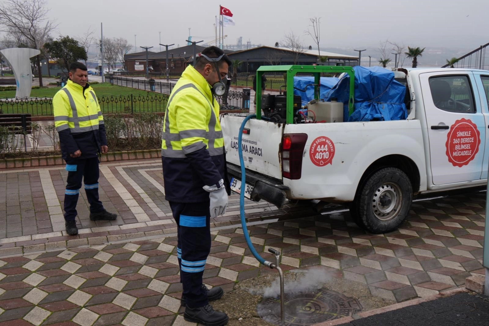 Balıkesir’de Kışlak Mücadelesiyle Haşere İle Savaş