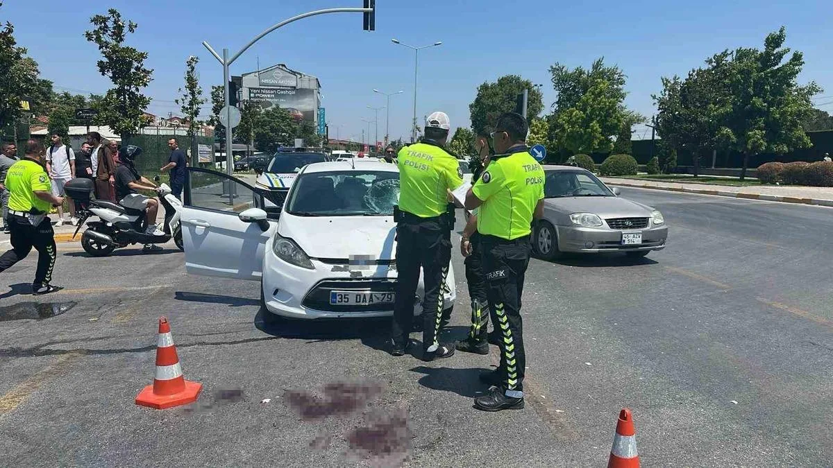 Balıkesir’de Otomobil ile Motosiklet Çarpıştı!