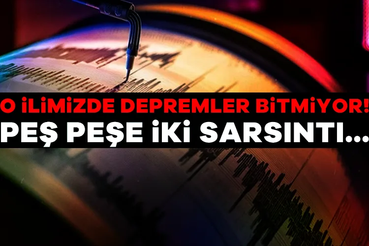 Balıkesir’de Peş Peşe İki Deprem Meydana Geldi!