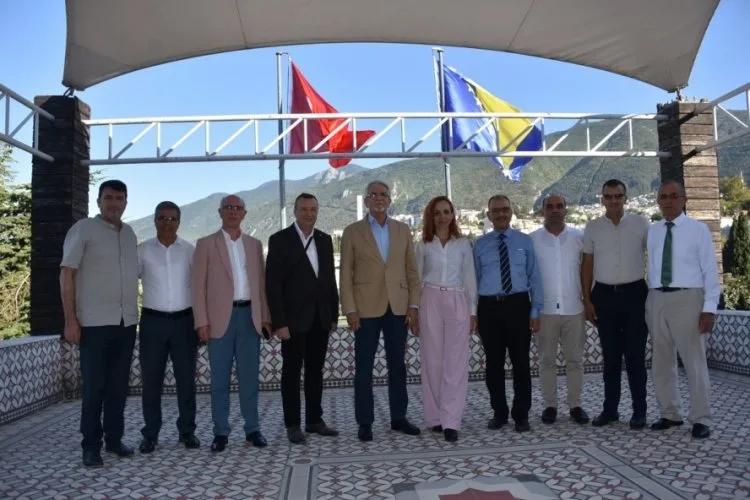 Balkan Derneklerinden Anlamlı Ziyaret Bursa’da
