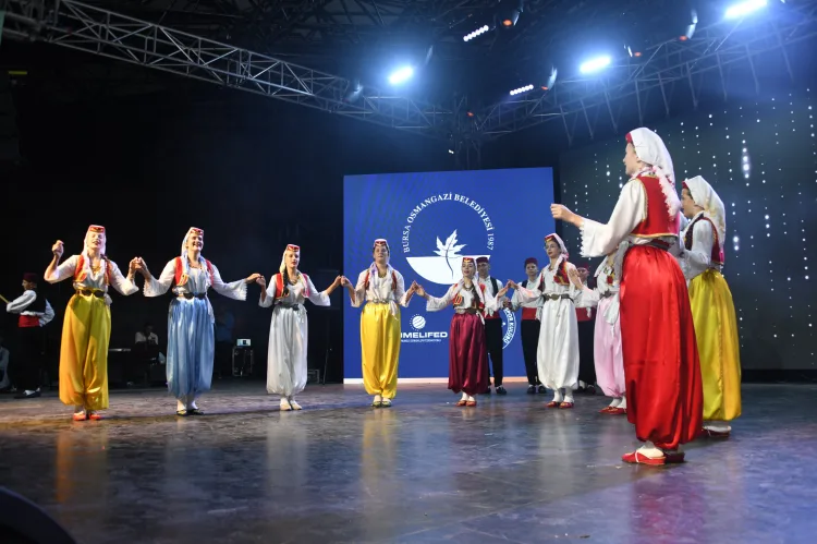 Balkan Kültürü Osmangazi’de Renkli Bir Şölenle Yaşatıldı