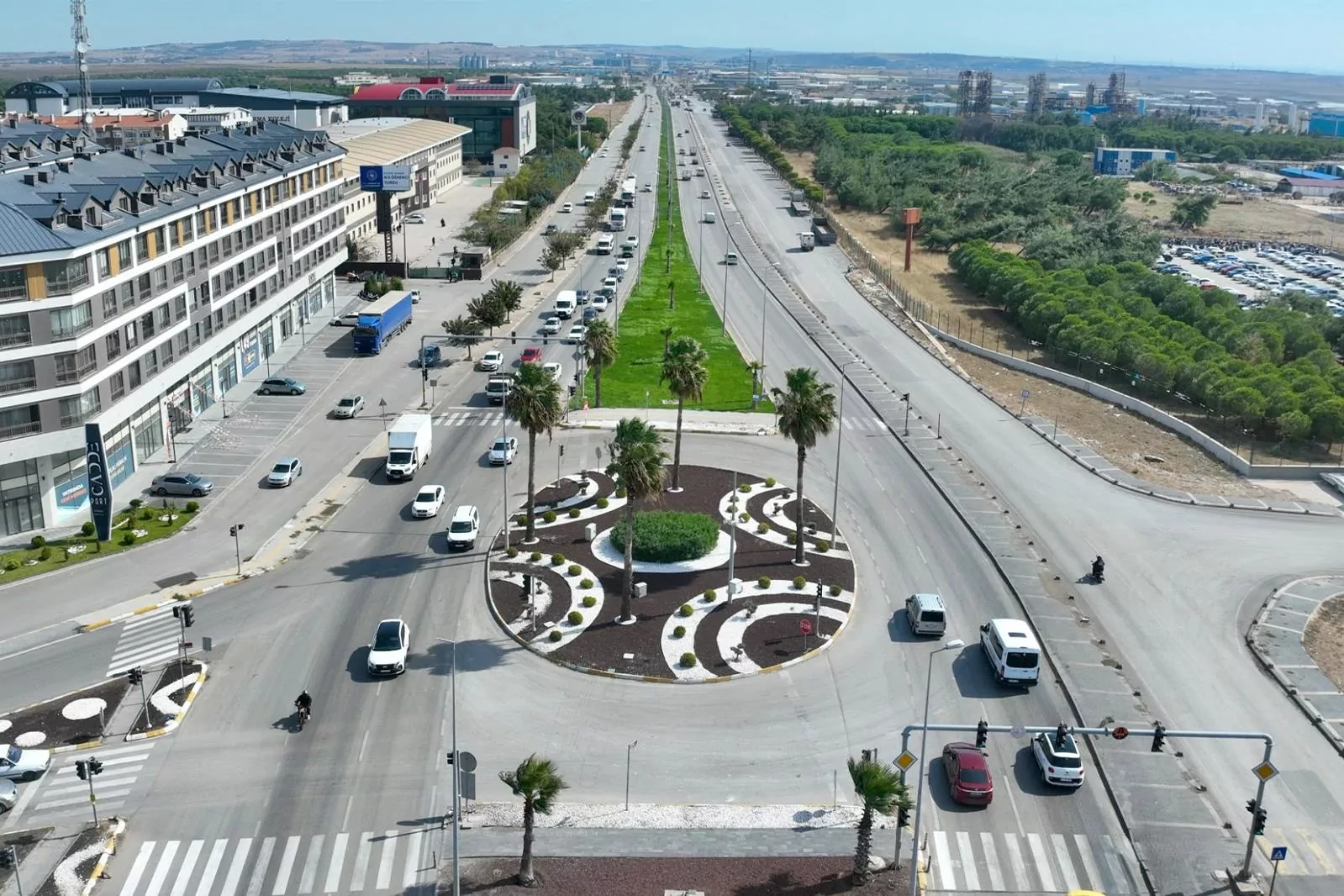 Bandırma’nın Girişine Yeni Estetik Dokunuş