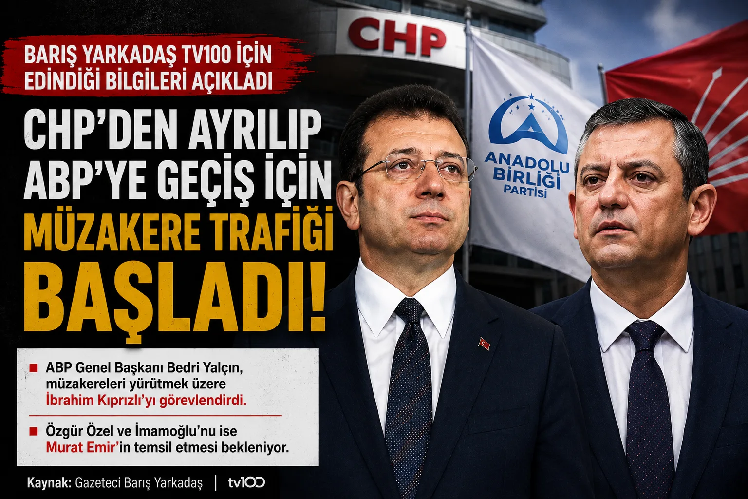 Barış Yarkadaş: ABP’de müzakere trafiği başladı!