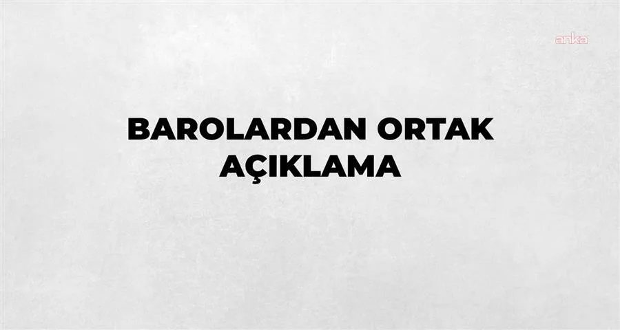 Barolardan Yapay Zeka Uyarısı: Savunma Hakkı Tehlikede!