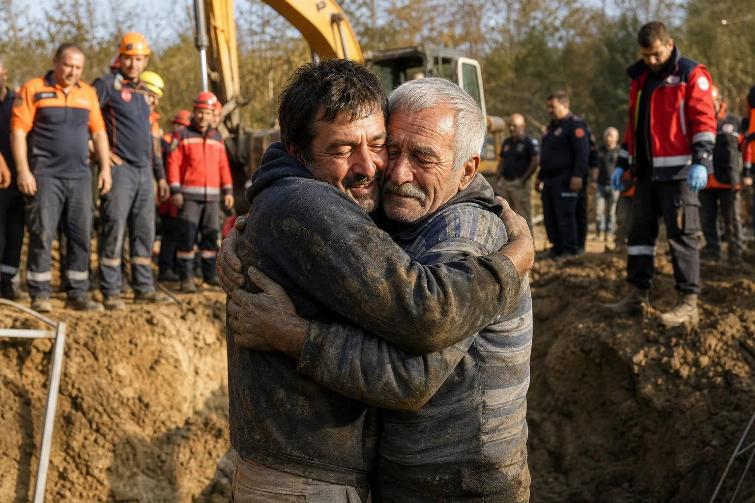 Bartın’da Göçük: Baba ve Oğlu Kurtarıldı