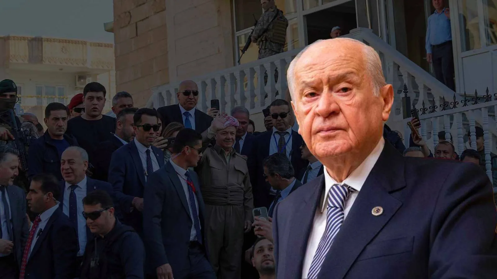 Barzani’den Bahçeli’ye Sert Tepki: Koyun Postu!