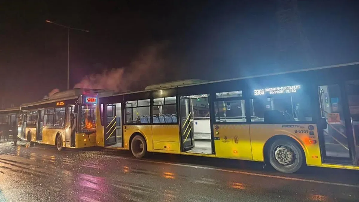 Başakşehir’de Otobüs Kazası: 5 Yaralı!