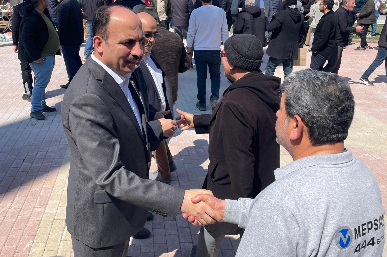Başkan Altay, Cuma Buluşmaları’nda Esnafla Buluştu