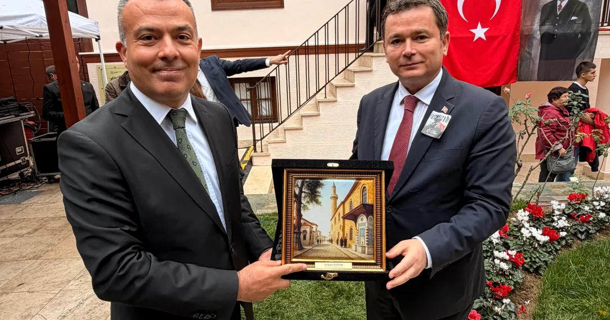 Başkan Aydın, Atatürk’ü Selanik’te Andı!