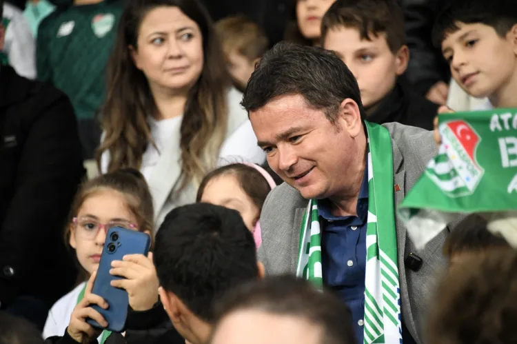 Başkan Aydın’dan 120 Çocuğa Bursaspor Heyecanı!