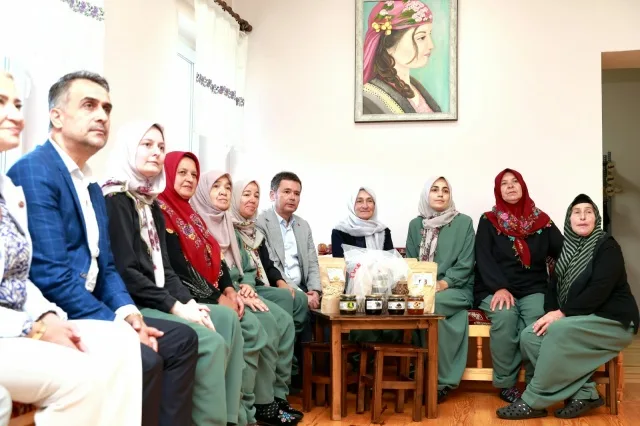 Başkan Aydın Üreten Kadınların Her Zaman Yanında