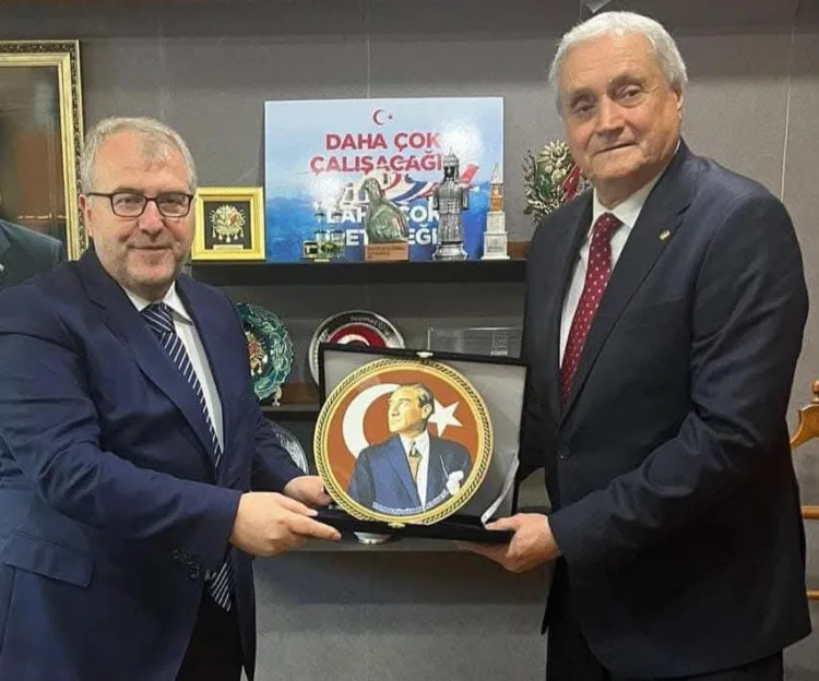 Başkan Bakkalcıoğlu Ankara’da Bozüyük’ü Tanıttı