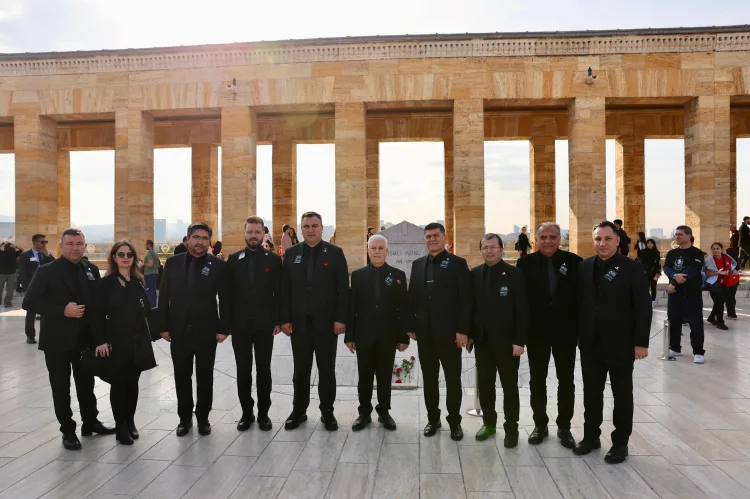 Başkan Bozbey, Anıtkabir’de Atatürk’ü andı