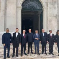 Başkan Bozbey Avrupa'da tarihi kent modelini inceledi Başkan Bozbey Avrupa'da tarihi kent modelini inceledi