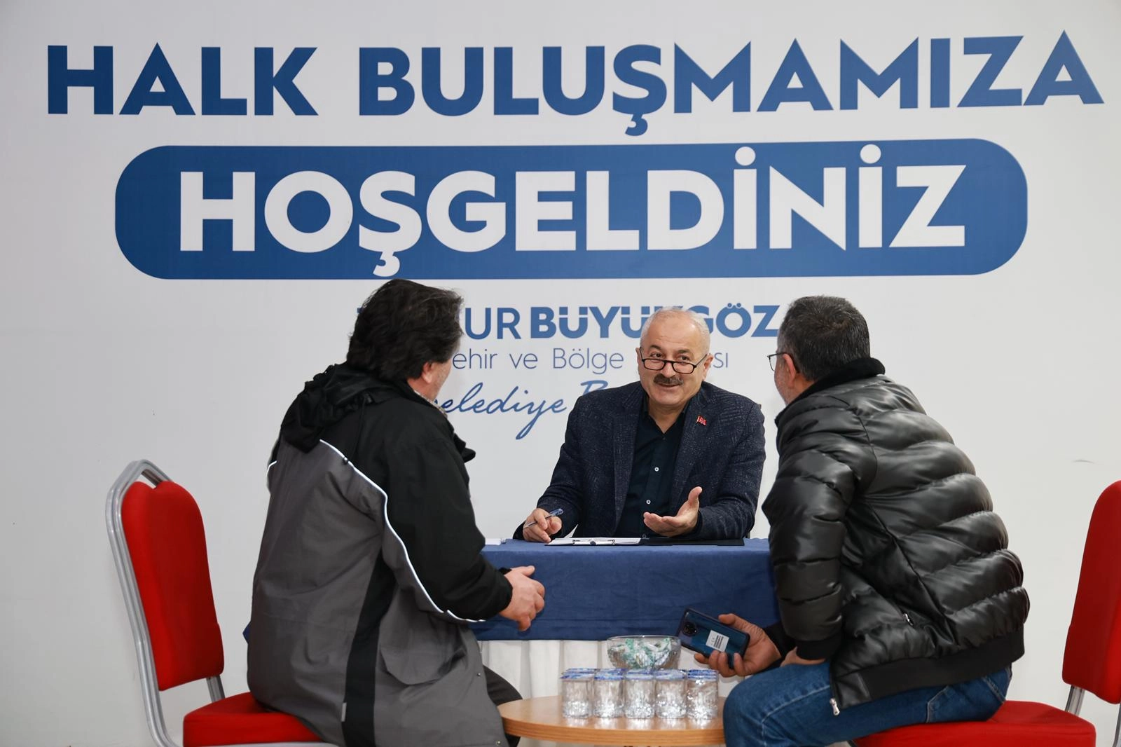 Başkan Büyükgöz, Halkla Buluştu Sorunları Dinledi