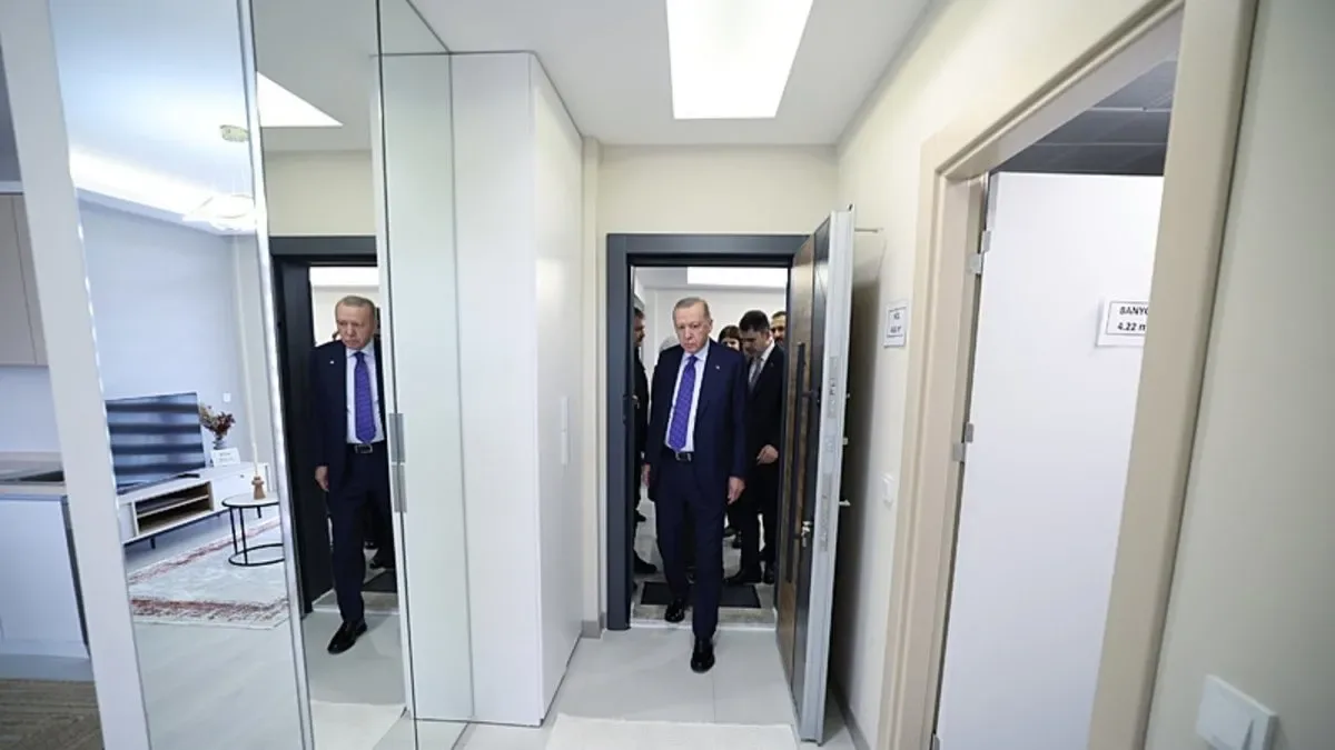 Başkan Erdoğan, 500 Bin Konut Projesi’ni İnceledi