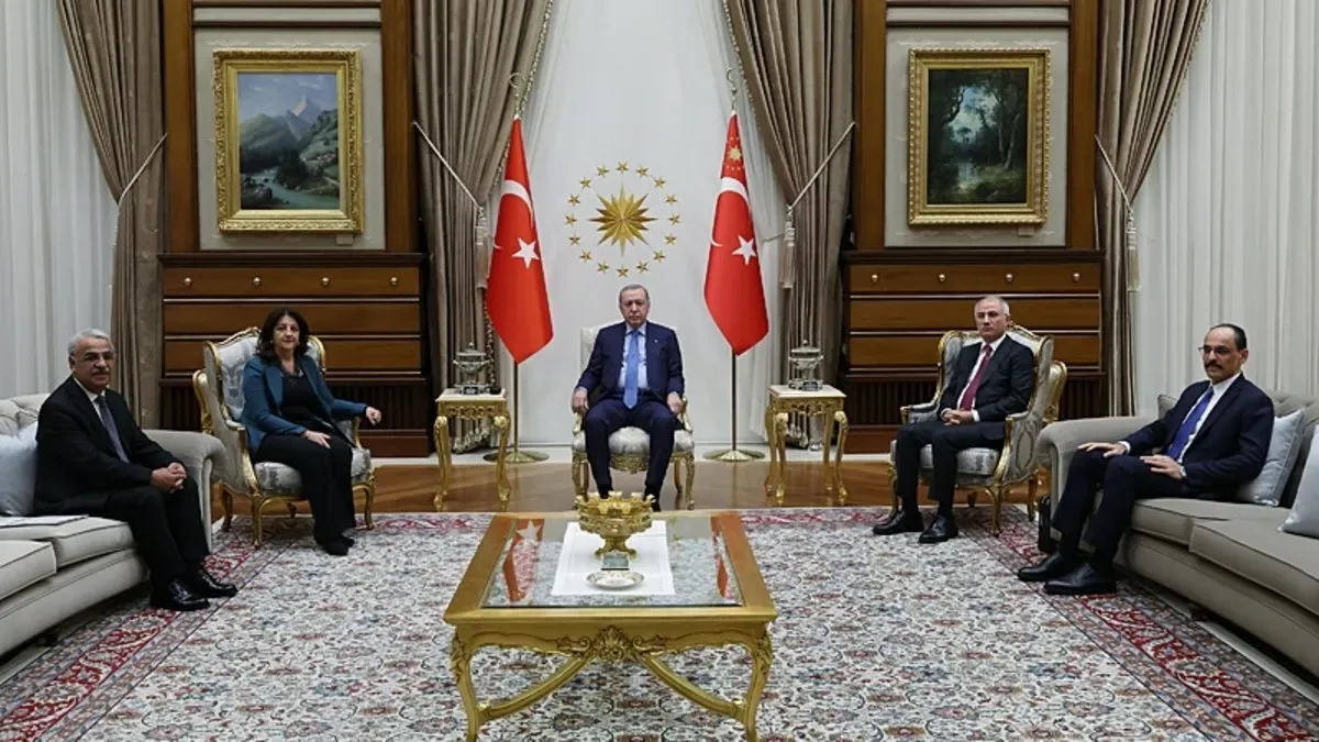 Başkan Erdoğan, DEM Parti Heyetini Ağırladı!