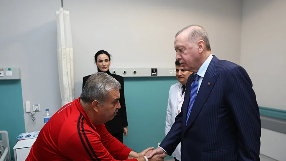 Başkan Erdoğan Hastaları Ziyaret Etti!