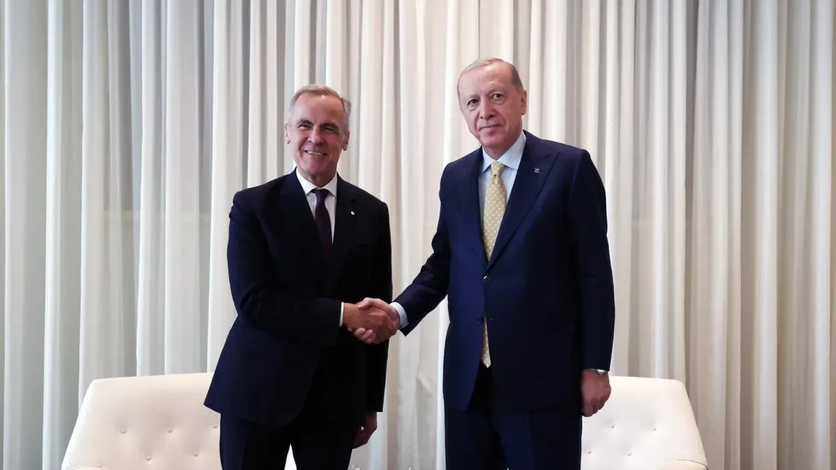 Başkan Erdoğan, Kanada Başbakanı ile Bir Araya Geldi