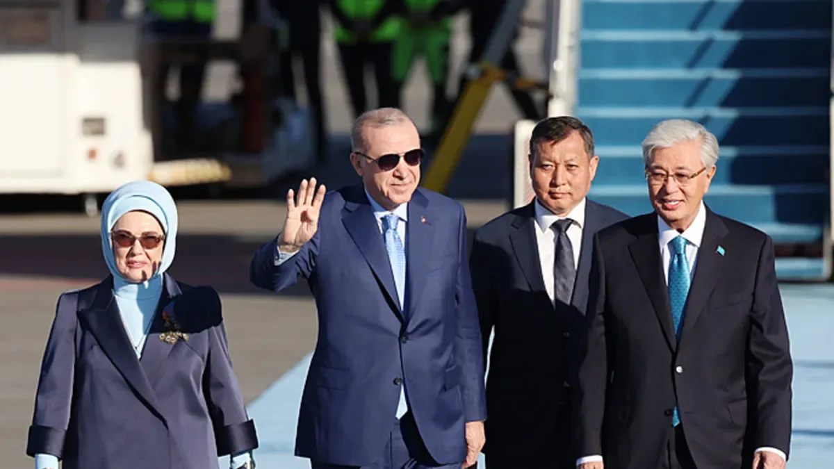 Başkan Erdoğan Kazakistan’da Kritik Temaslar Yapıyor