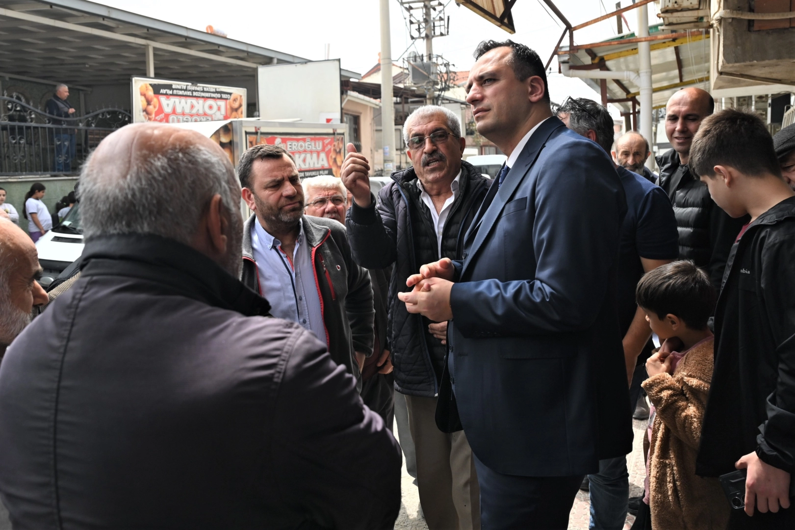 Başkan Eşki, Yeşilçam’da Vatandaşla Buluştu