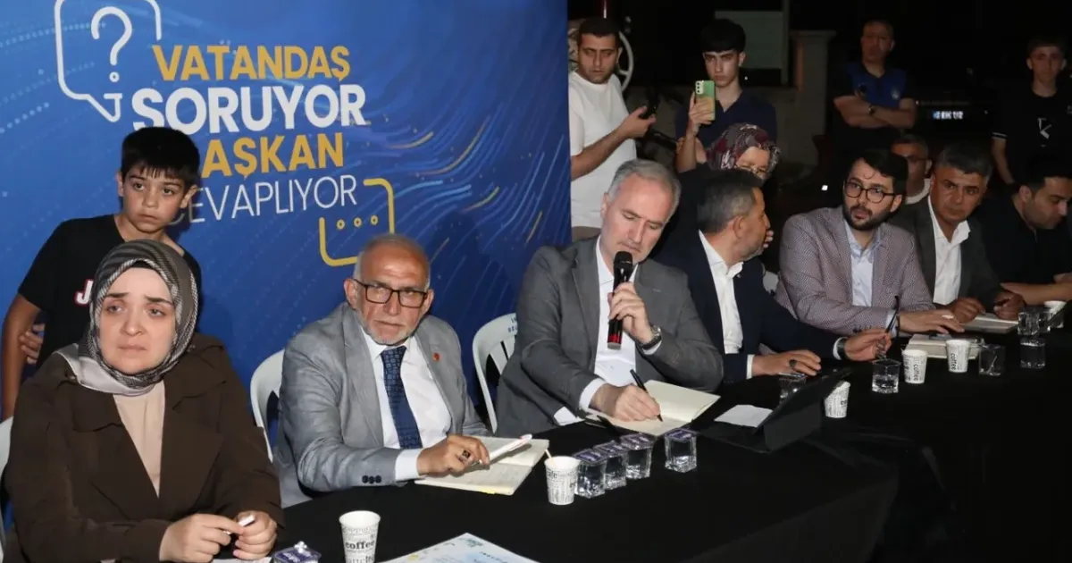 Başkan Taban, Yeni Mahalle’de Sakinleri Dinledi