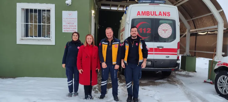 Başkan Tekin, Yeni Yılı Görevdeki Çalışanlarla Karşıladı