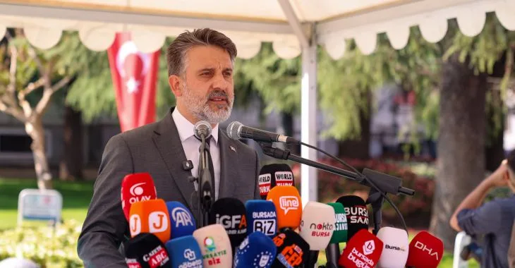 Başkan Vekili Biba: “Bursa Türk bayrağının altında yürüyor”