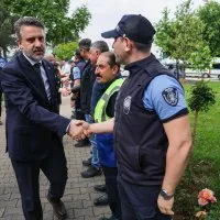 Başkan Vekili Biba, Büyükşehir ailesiyle bayramlaştı