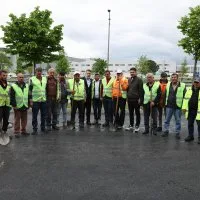 Başkan Vekili Biba'dan 1 Mayıs'ta görev başındaki emekçilere ziyaret