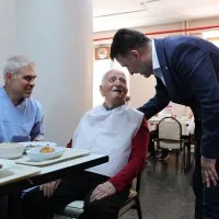 Başkan Vekili Biba'dan bayramda gönül ziyaretleri