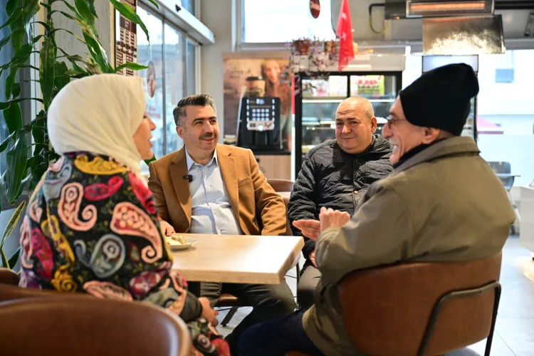 Başkan Yılmaz, Yıldırım’da Esnaf ve Vatandaşla Buluştu