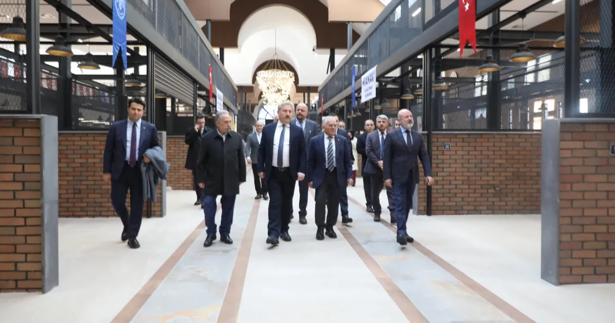 Başkanlar Çarşı Melikgazi’yi Ziyaret Etti