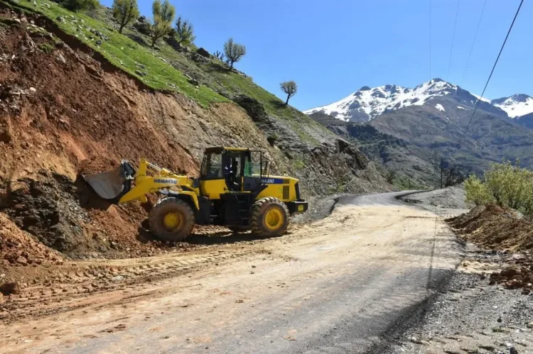 Batman’da Mereto Dağı Yolu Onarıma Alındı!
