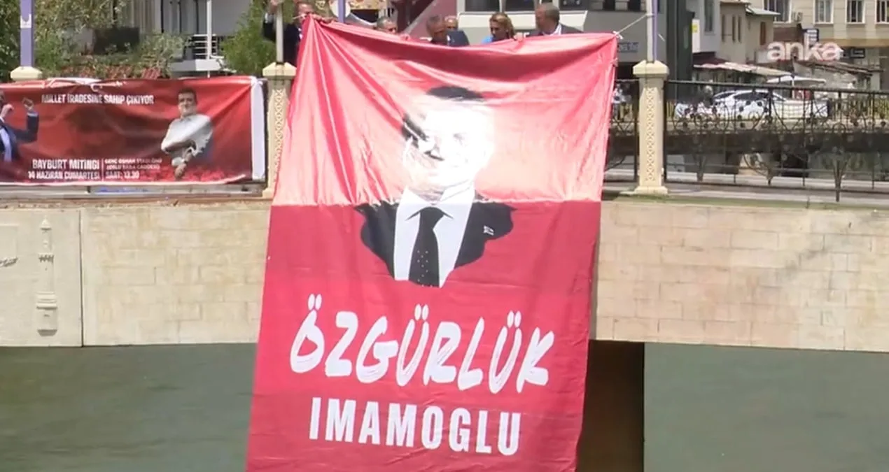 Bayburt’ta İmamoğlu İçin Özgürlük Mitingi!