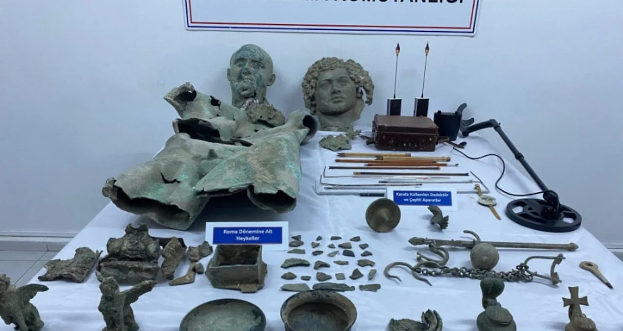 Bayburt’ta Tarihi Eser Operasyonu: 156 Buluntu!