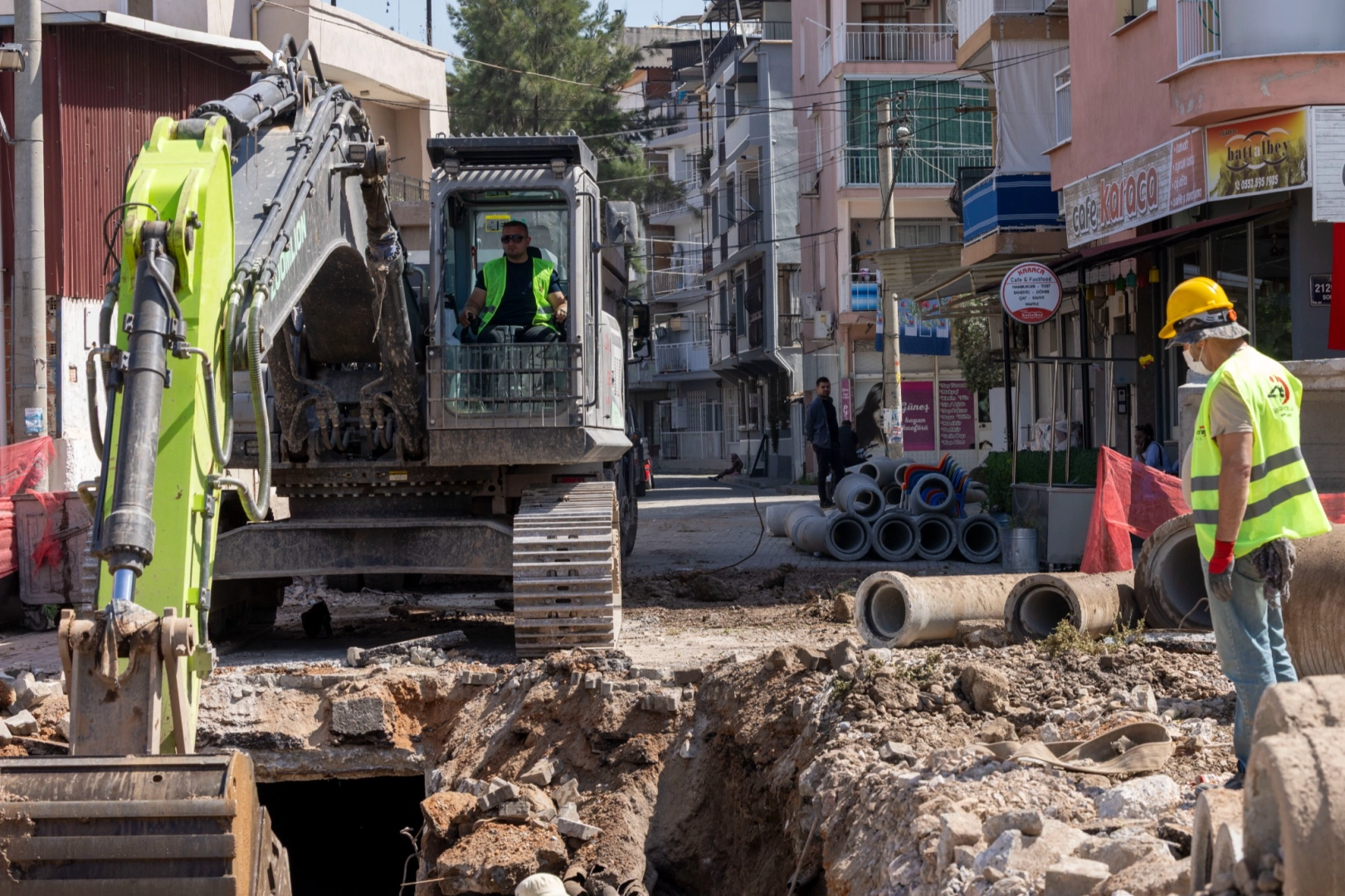 Bayraklı’da Altyapı Projesinde Yüzde 60 Tamamlandı!