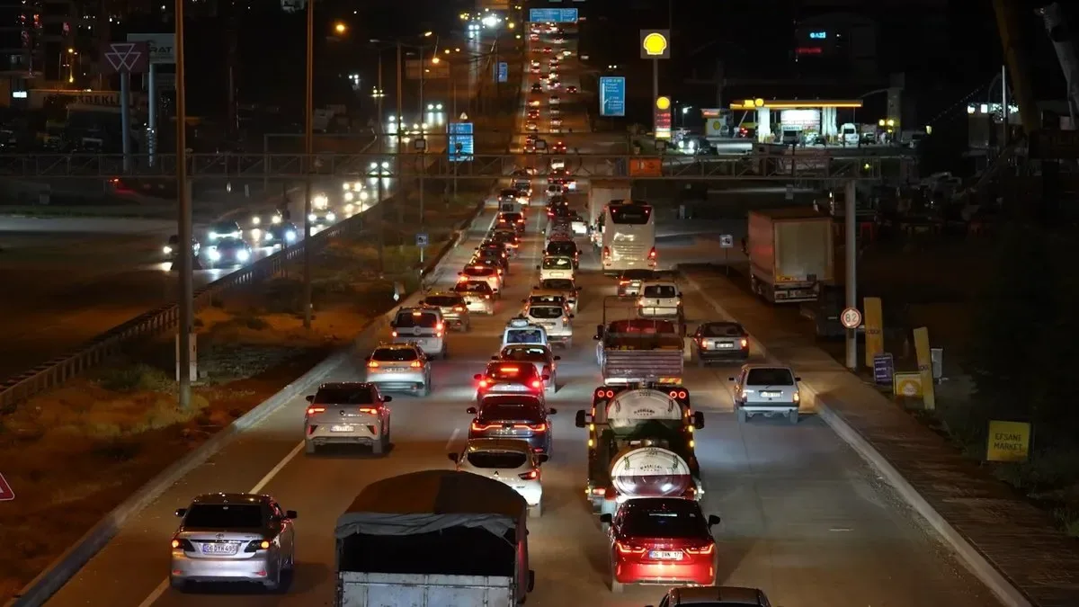 Bayram Trafiği Kırıkkale’de Yoğunlaşmaya Devam Ediyor