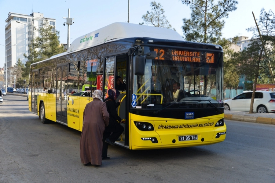 Bayramda Diyarbakır’da Toplu Ulaşım Ücretsiz!