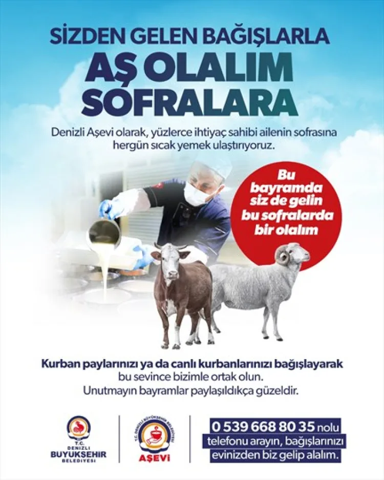 Bayramda İhtiyaç Sahiplerine Aş Olalım!