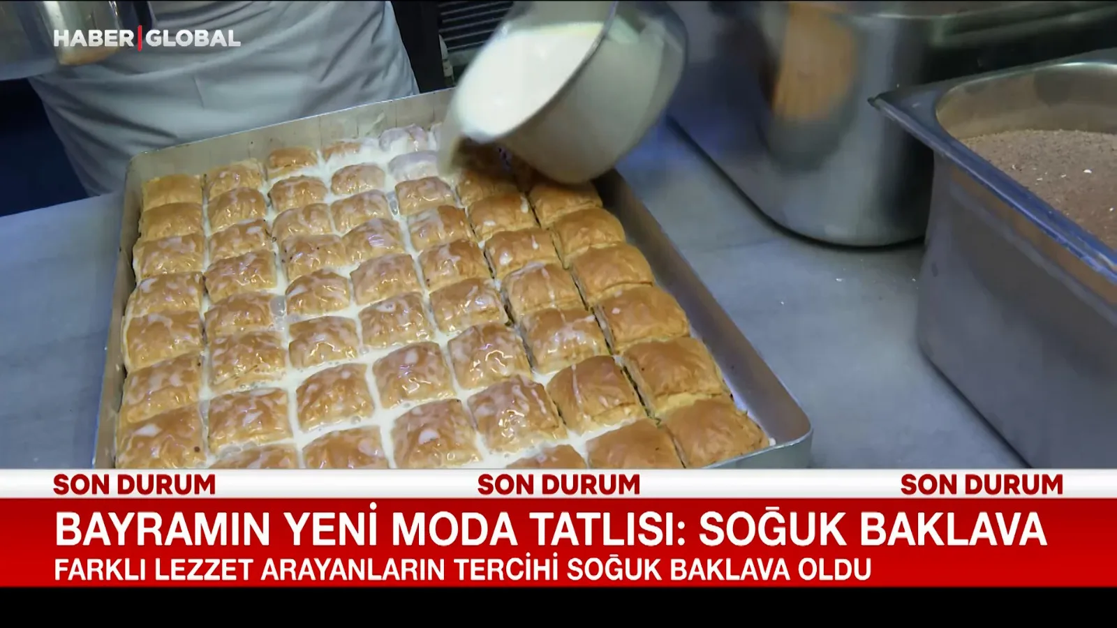 Bayramın Yeni Gözdesi: Soğuk Baklava!