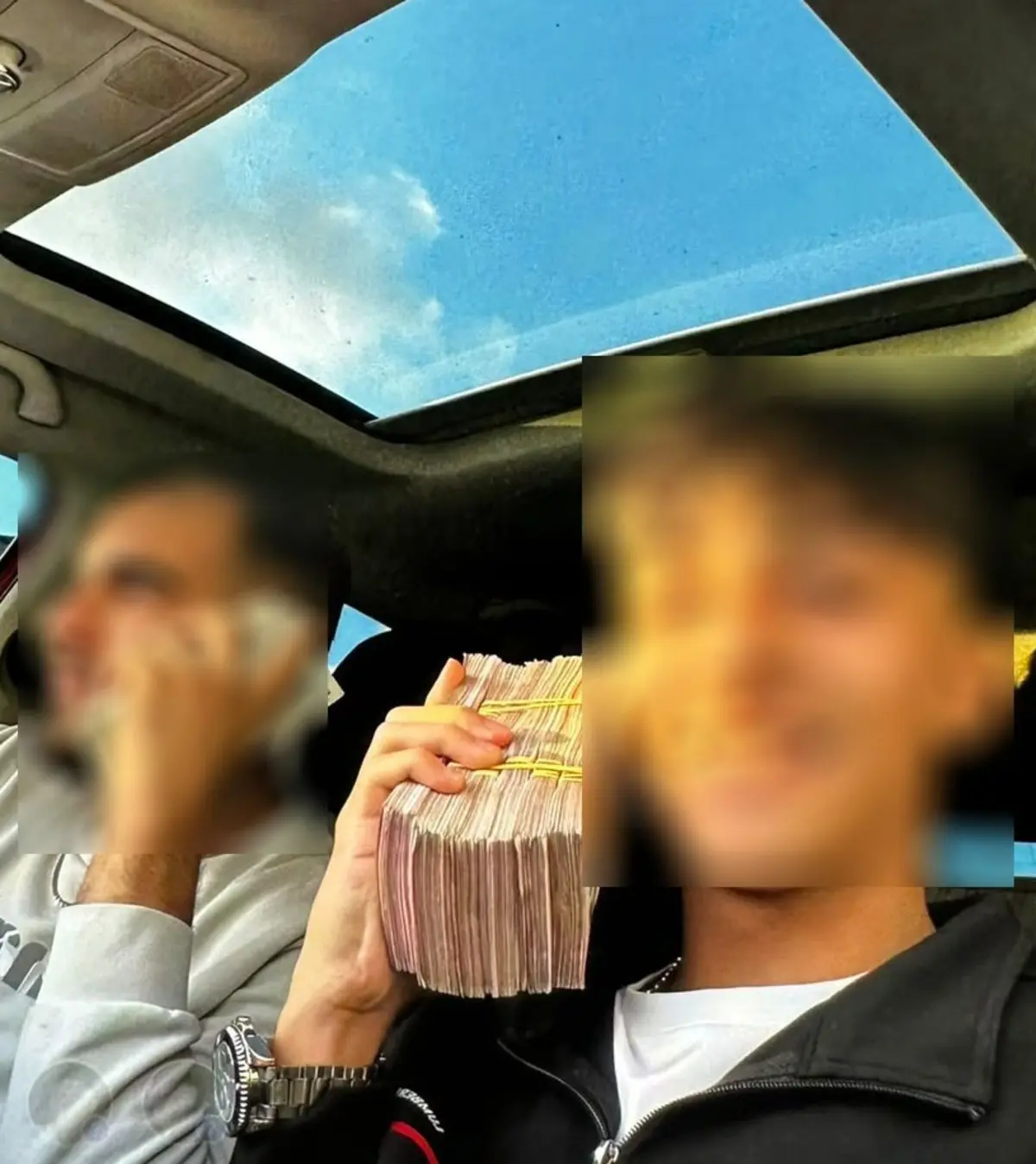Bayrampaşa da film gibi olay: 50 milyona yakın para çalıp böyle poz verdiler! 4