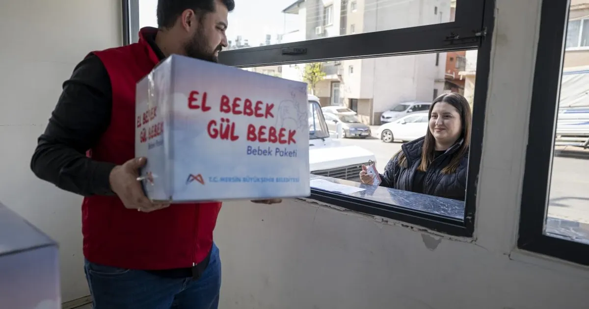 Bebeklere Ücretsiz Destek Paketi Mersin’de!