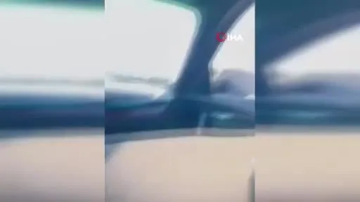 Bebekli otomobili sıkıştırıp kazaya sebep olan maganda tutuklandı