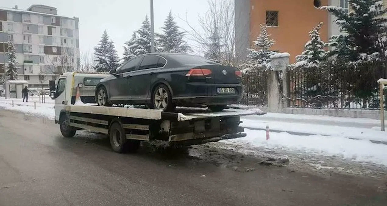 Belediye Başkanı’nın Aracına Haciz Şoku!