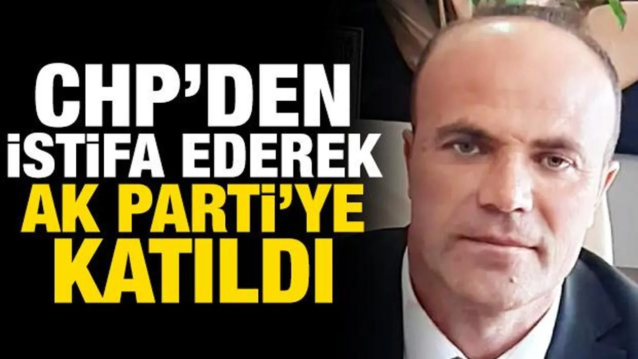 Belediye Başkanı Öncül, CHP’den AK Parti’ye Geçti