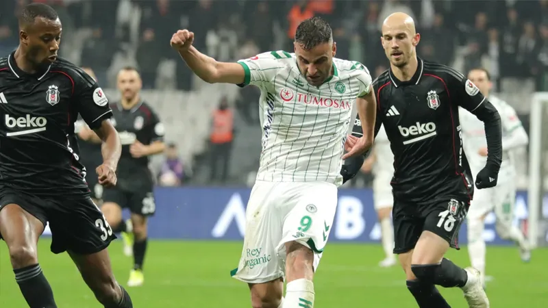 Beşiktaş, Konyaspor ile Yarı Finalde Karşılaşıyor!